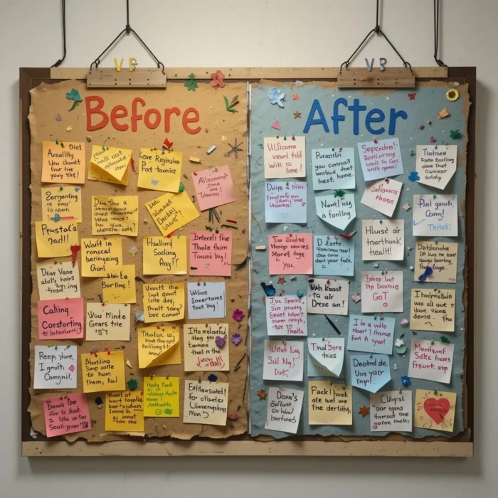 The Before and After Board