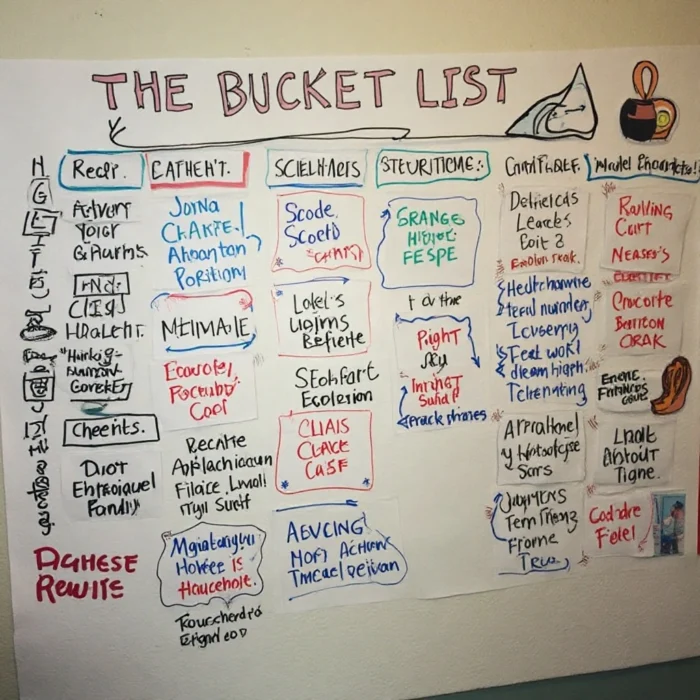 The Bucket List Fitness Board