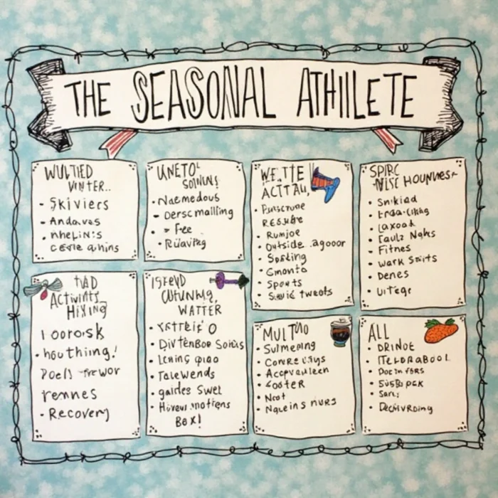 The Seasonal Athlete Board